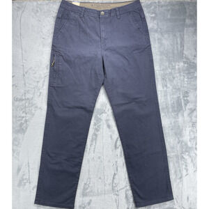 NWT Legendary Outfitters Stretch Canvas Pant Blue Sz 36x34 Men's Workwear Slash
